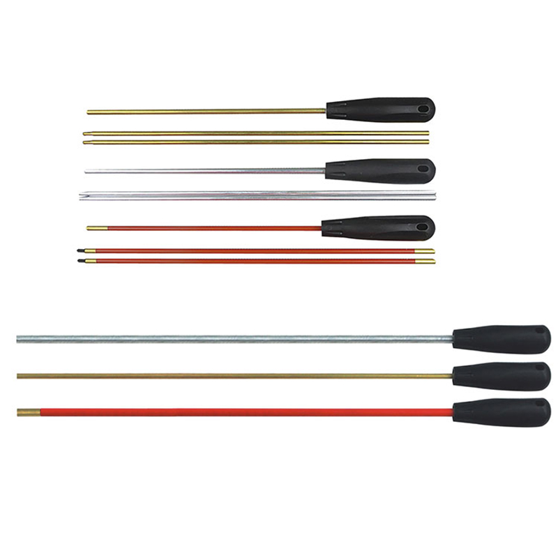 3-பிரிவு GUN சுத்தப்படுத்தும் கம்பிகள் பிளாஸ்டிக் கைப்பிடி