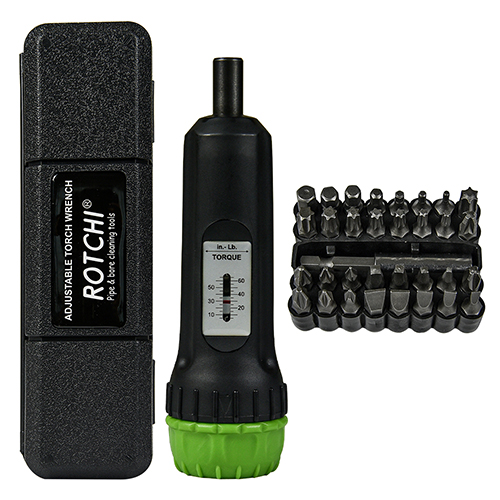 அனுசரிப்பு முறுக்கு ஸ்க்ரூடிரைவர் 1/4