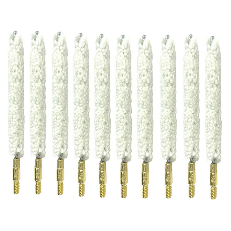 துளை சுத்தம் செய்வதற்கான பருத்தி கம்பிகள் துப்பாக்கியை சுத்தம் செய்யும் மாப்ஸ்