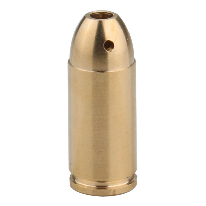 செயலிழக்கச் செய்யப்பட்ட பித்தளை 45 ACP லேசர் துளை பார்வை கெட்டி