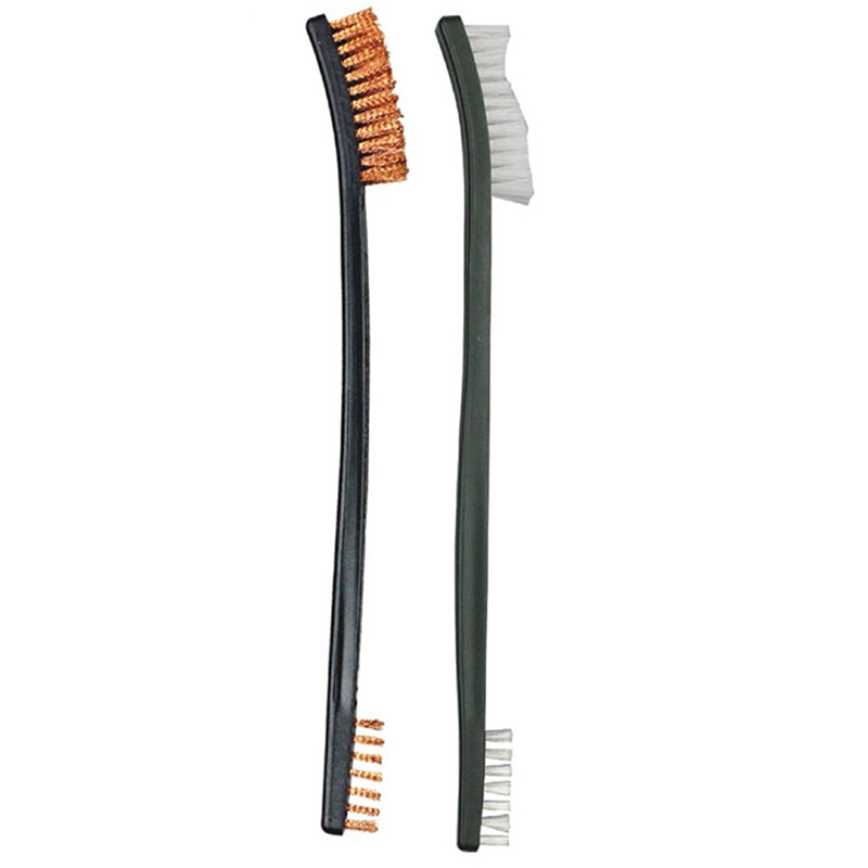 டபுள் எண்ட் யூட்டிலிட்டி கன் க்ளீனிங் ஹேண்ட் பிரஷ் பித்தளை கம்பிகள்