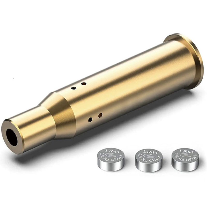 Feyachi Bore Sight 7.62x54R ரெட் லேசர் போர் சைட்டர் 3 செட் பேட்டரிகள்