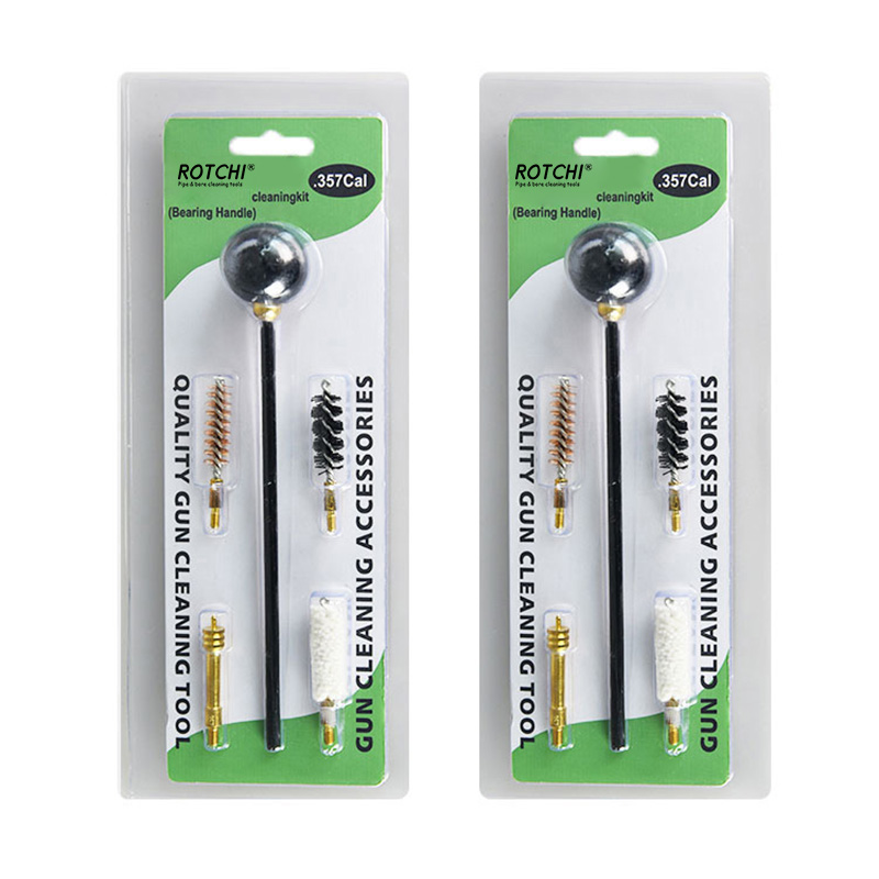 கைத்துப்பாக்கி அல்லது கைத்துப்பாக்கிகளுக்கான கன் கிளீனிங் கிட் தாங்கி பந்து கைப்பிடி