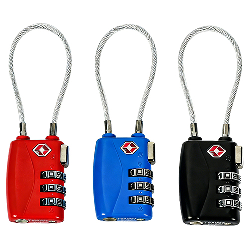 துப்பாக்கி காட்சி பாதுகாப்பான கேபிள் பூட்டு